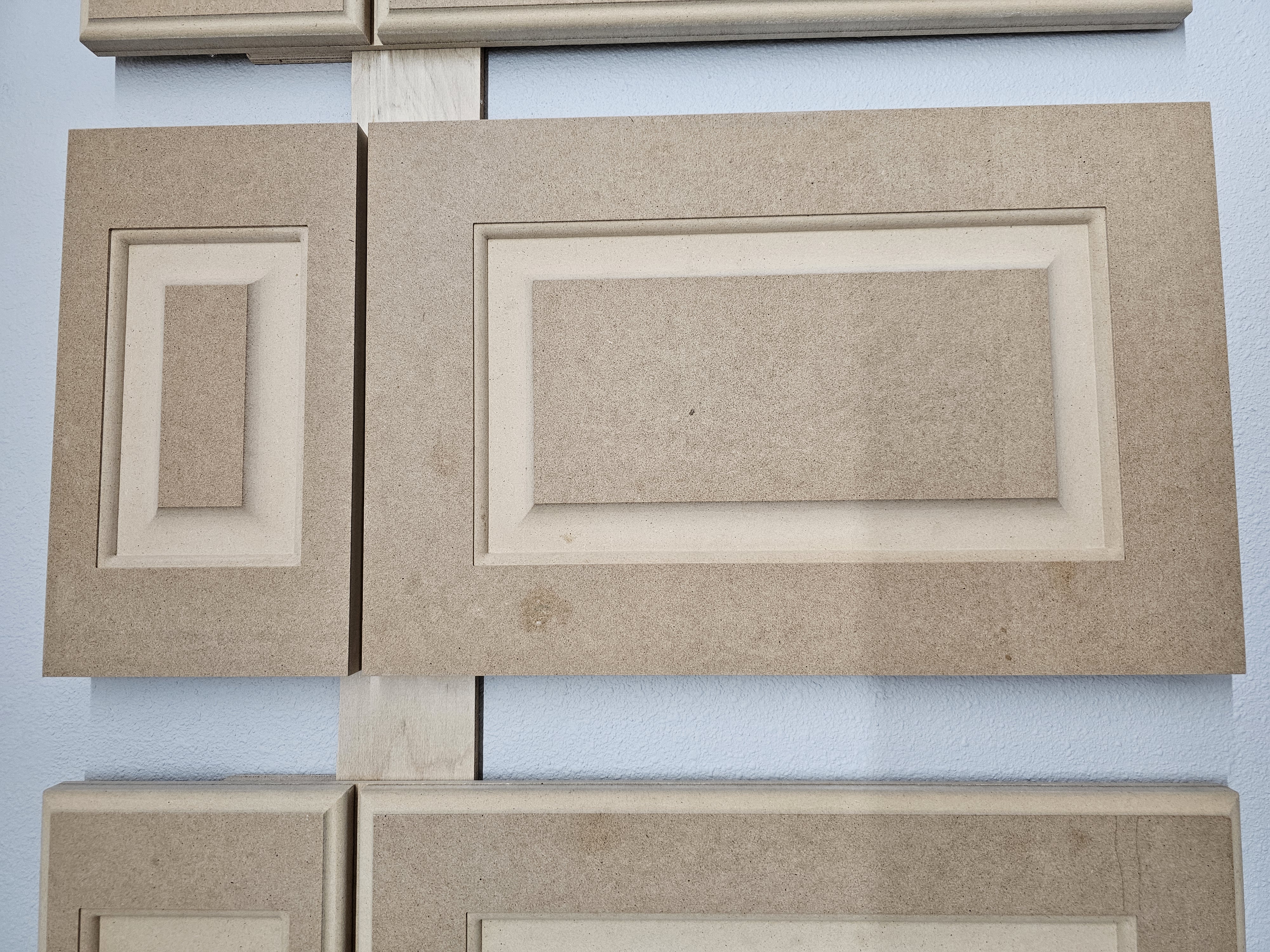 Paint grade raised panel cabinet door profile