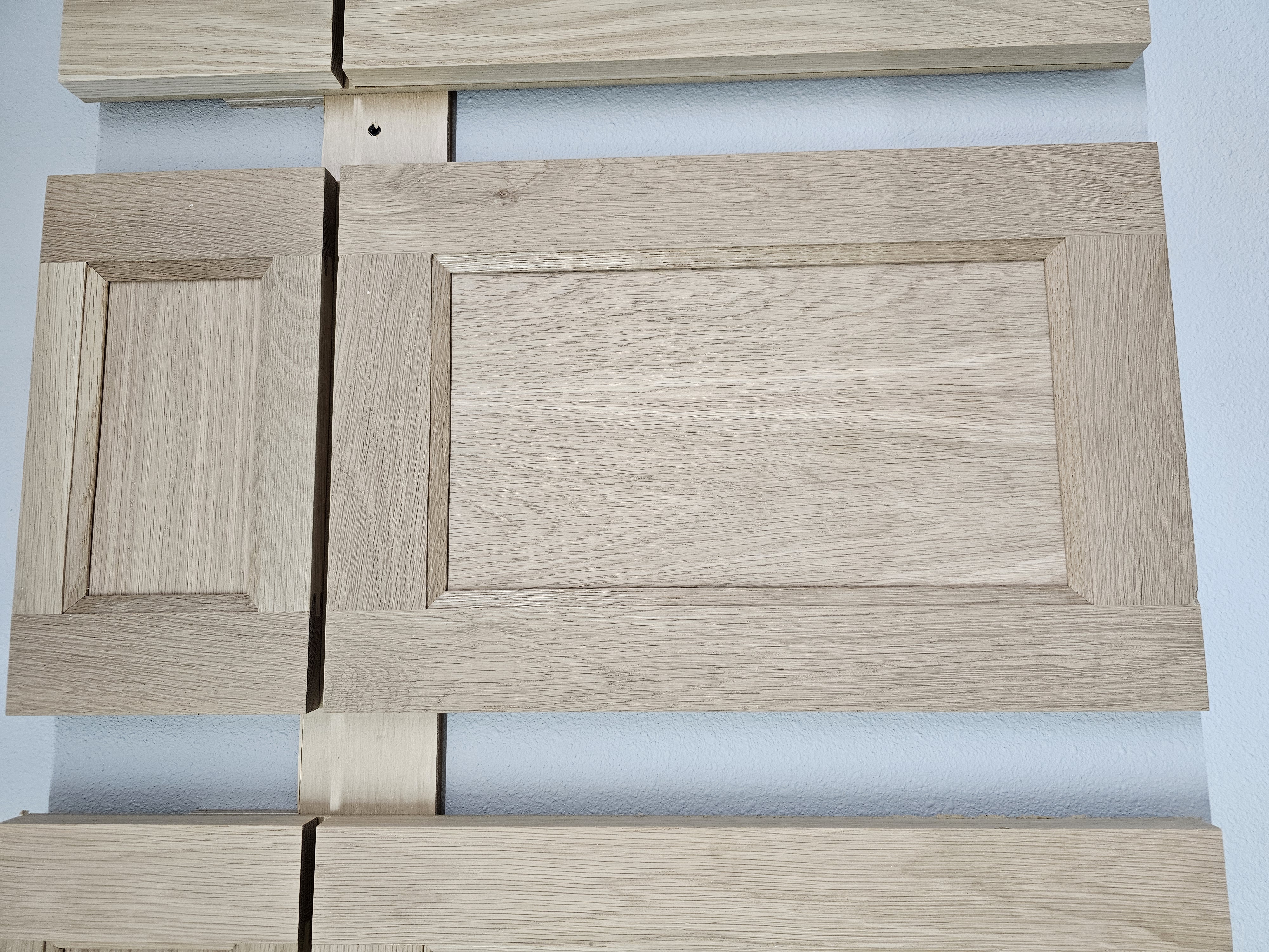 Stain grade shaker bevel cabinet door profile